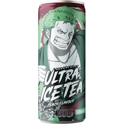 Ultra Ice Tea One Piece Zoro Pfirsich 0.33l (EINWEG)