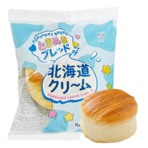 Tokimeki Japanisches Brot Hokkaido-Sahne-Geschmack 70g