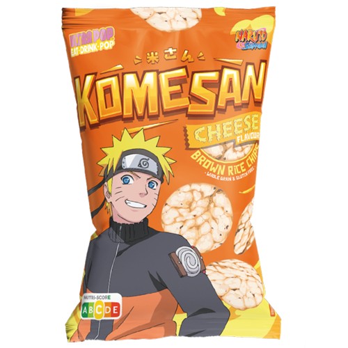 Ultra Pop Komesan Cheese Rice Chips 60g
