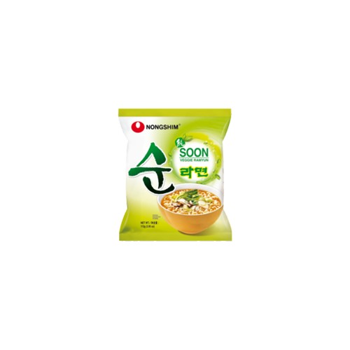 Nongshim Veggie Ramyun Instant-Nudeln 112g