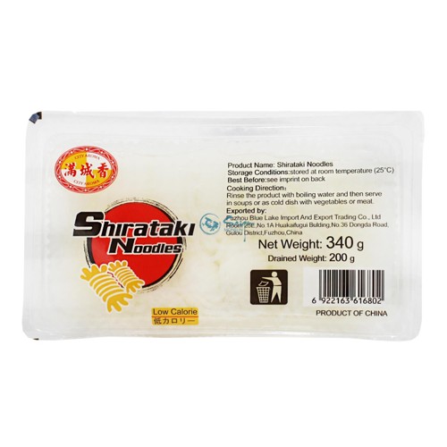 City Aroma Shirataki Nudeln KNOT 340g