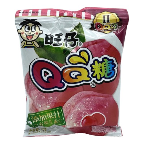 Want Want QQ Fruchtgummi Pfirsich 70g