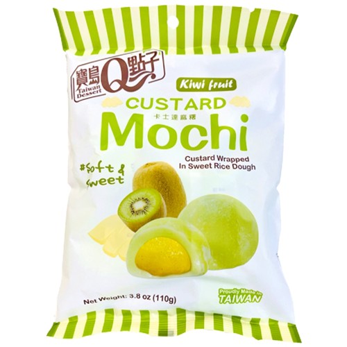 Taiwan Dessert Custard Mochi Kiwi Geschmack 110g