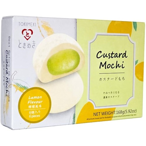 Tokimeki Premium Custard Mochi Kiwi Flavour 168g