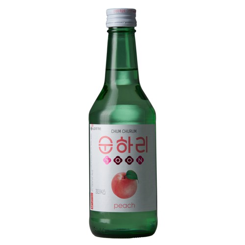 LOTTE Chum Churum Soju  Pfirsisch Geschmack 0.35l