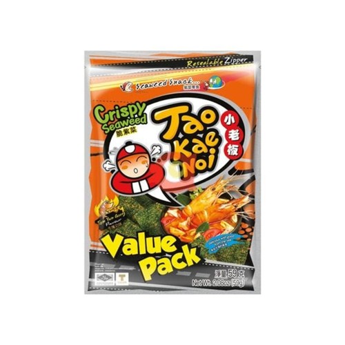 Tom Yum Goong Knuspriger Algen-Snack Garnelen 32g