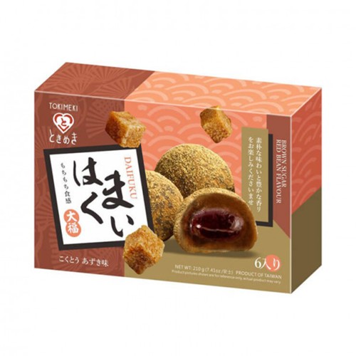 Mochi Black Sugar Red Bean Flavour Box 210g