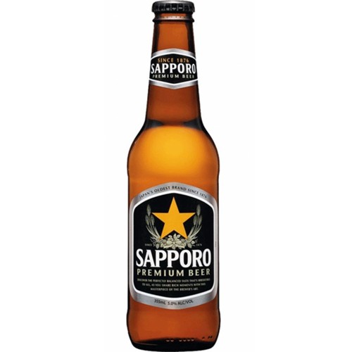 Sapporo Premium Bier 0.33l (MEHRWEG)