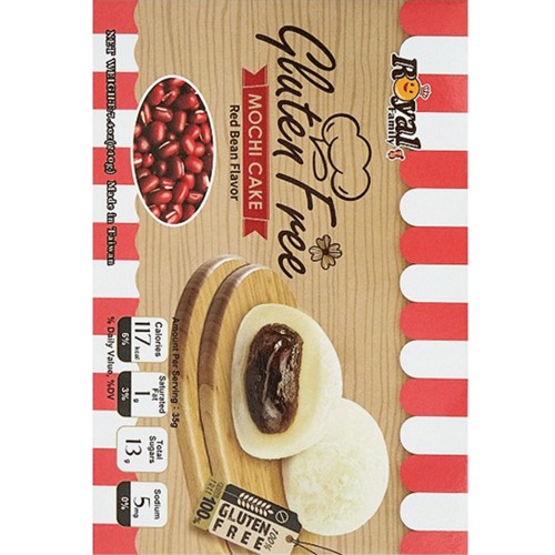 Taiwan Dessert Royal Family Mochi Kuchen Rote Bohne Glutenfrei 210g

