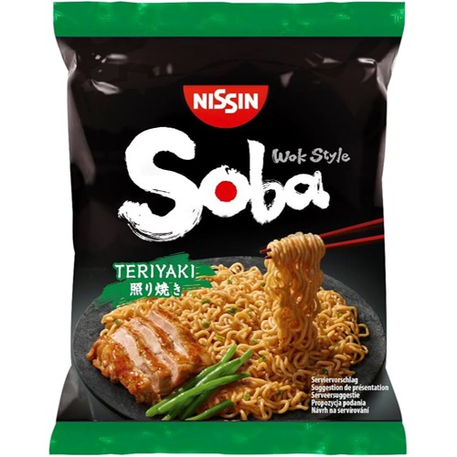 Nissin Teriyaki Soba-Nudeln 110g