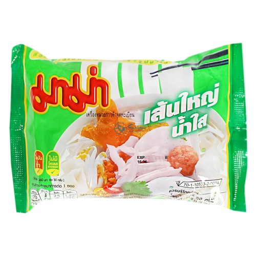 MAMA Flache Instant Reisnudeln Suppe Klare Brühe 50g