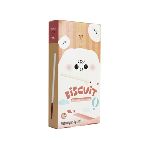 Tokimeki Biscuit Weißer Pfirsisch Joghurt 40g