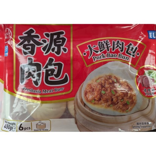 Fresh Asia Xiangyuan großes Frischfleischbrötchen 450g