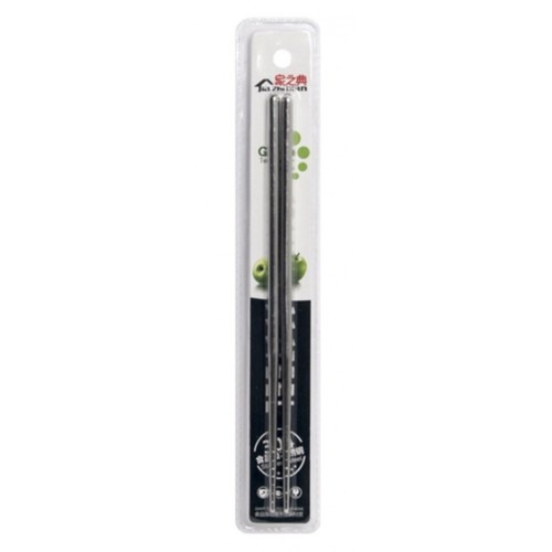 TIA ZHI DIAN Essstäbchen Edelstahl 23 cm 1Stk 32g