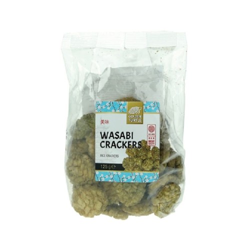 Golden Turtle Wasabi Cracker 125g