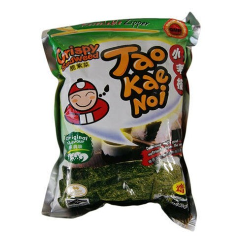 Tao Kae Noi Algensnack original grün 32g