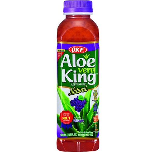 OKF Aloe Vera Getränk Traube 0.5l (EINWEG)