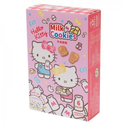 Red Sakura Hello Kitty Milk Cookies 120g
