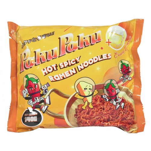 Paku Paku Hot & Spicy Ramen Cremiger Käse 140g