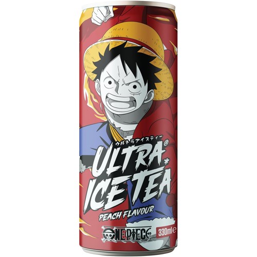 Ultra Ice Tea One Piece Luffy Pfirsich 0.33l (EINWEG)