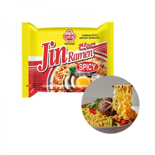 Ottogi Instant Nudeln Jin Ramen scharf 120g