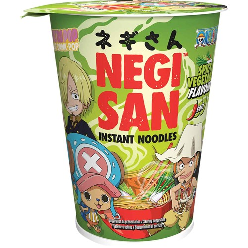 One Piece Negisan Instantnudeln Scharf Gemüse 65g