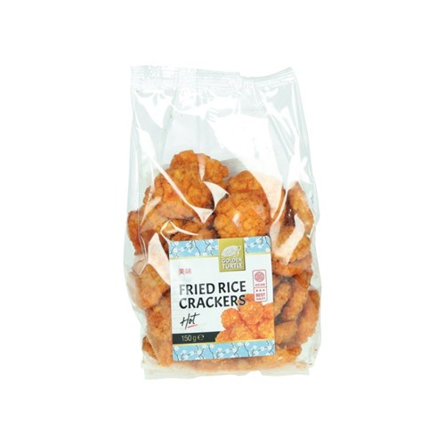 Golden Turtle Frittierte Pikante Reiscracker 150g