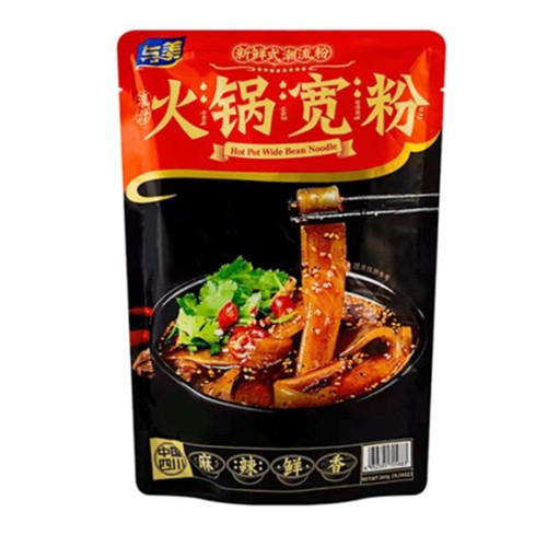 Yumei Hot Pot Breite Bohnennudeln 265g
