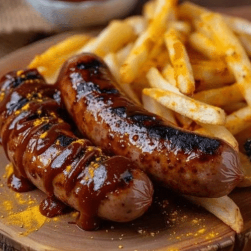 Currywurst - Pommes frites