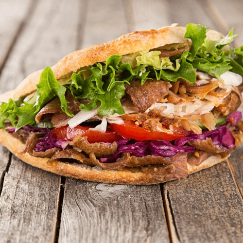 Drehspieß Sandwich