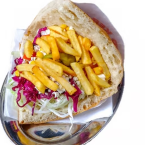 Pommes frites Tasche (vegetarisch)