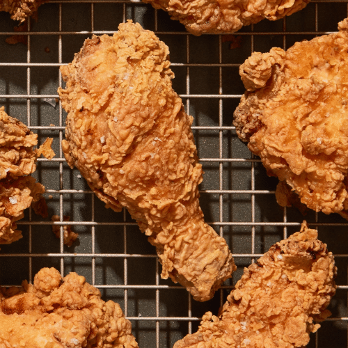 Broasted Chicken - Halbes Hähnchen