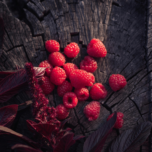 Himbeeren Burger