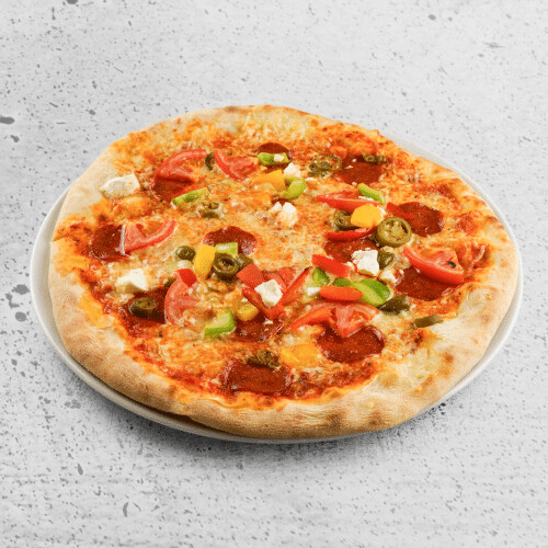 Pizza Diavolo (scharf)