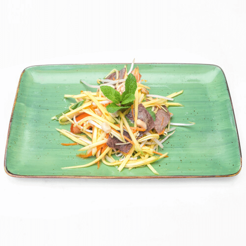 Mango Salat mit Rindfleisch,
