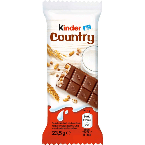 Kinder Country einzelner Riegel 23,5g