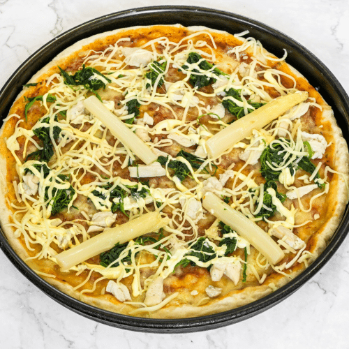 Pizza Spargel