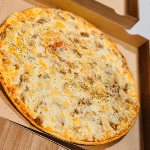 Pizza Thunfisch-Spinat