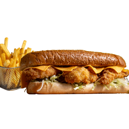 Zinger Sandwich Menü (scharf)