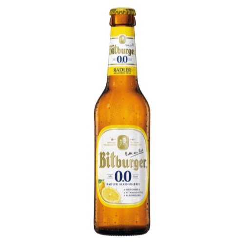 Bitburger o,0 Radler Alkoholfrei 0,33l (Mehrweg)