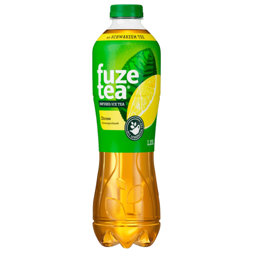 Fuzetea Schwarzer Tee Zitrone 1,25l (Einweg)