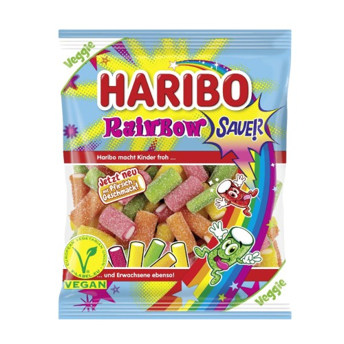 Haribo Rainbow sauer vegan 160g