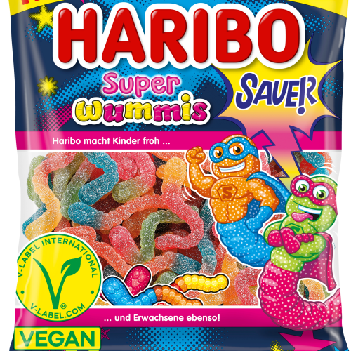 Haribo Super Wummis Sauer 205g