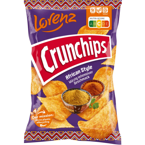 Lorenz Crunchips African Style 150g