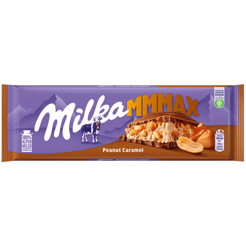 Milka Schoklade Peanut Caramel 276g