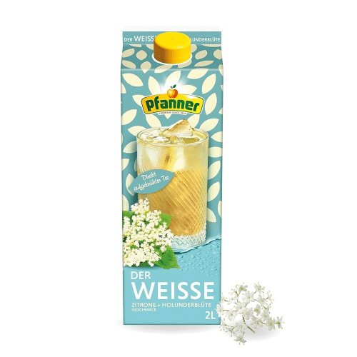 Pfanner Ice Tea Zitrone Holunderblüten 2l