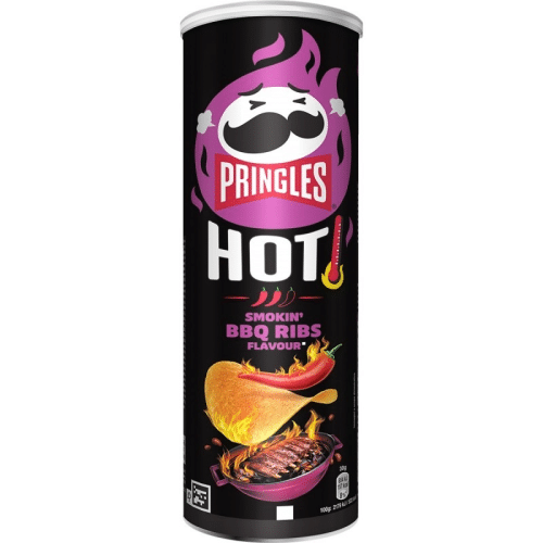 Pringles Hot Smokin' BBQ Ribs 160g