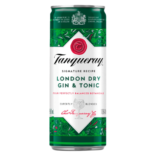 Tanqueray London Dry Gin & Tonic 0,25l (Einweg)