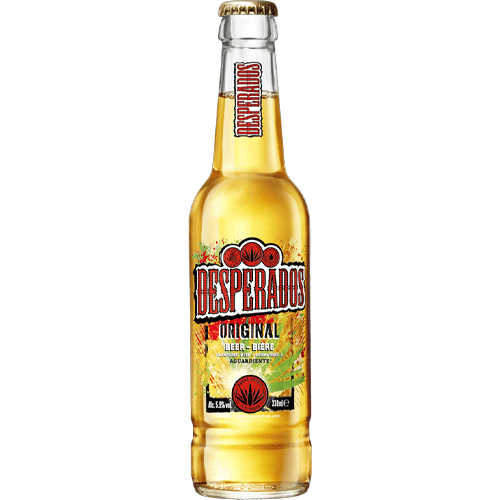 Desperados Tequila Flavoured Bier 0,33l (MEHRWEG)