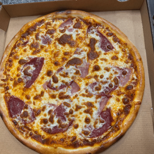 Pizza Rindersalami